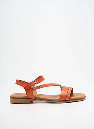 Sandales/Nu pieds orange EVA FRUTOS femme