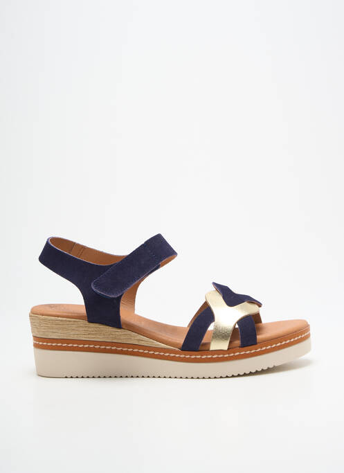 Sandales/Nu pieds bleu EVA FRUTOS femme