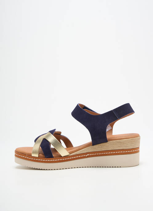 Sandales/Nu pieds bleu EVA FRUTOS femme