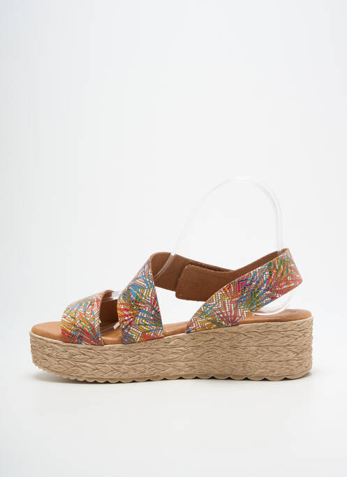 Sandales/Nu pieds marron EVA FRUTOS femme