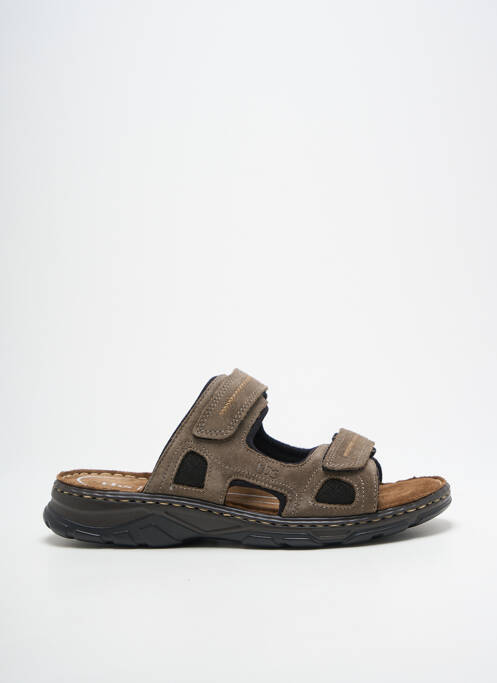 Mules/Sabots gris TBS homme