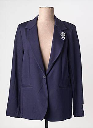 Blazer poches bleu ANDAM femme