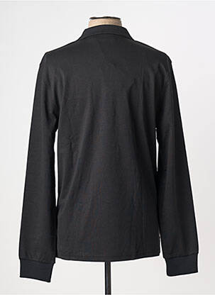 Polo manches longues manches longues noir COFOX homme