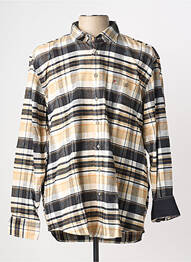 Chemise manches longues poches beige JUPITER homme