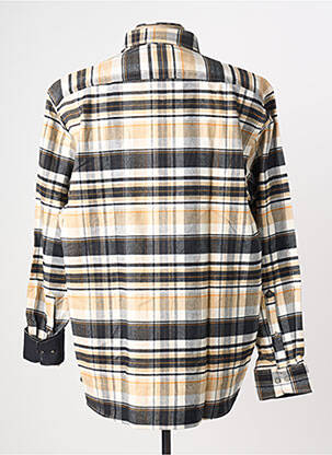 Chemise manches longues poignets boutonnés beige JUPITER homme