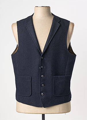 Gilet sans manche poches bleu PIERRE CARDIN homme