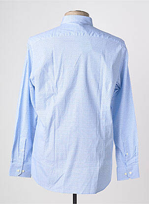 Chemise manches longues imprimé fantaisie bleu MISE AU GREEN homme