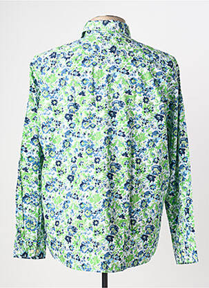 Chemise manches longues poches vert PIERRE CARDIN homme