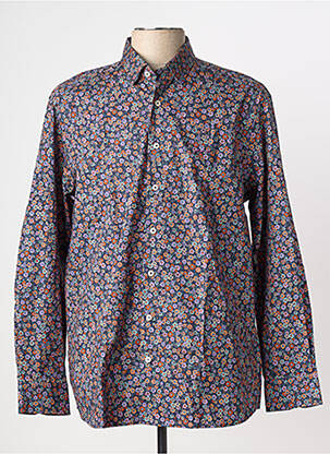 Chemise manches longues bleu MISE AU GREEN homme