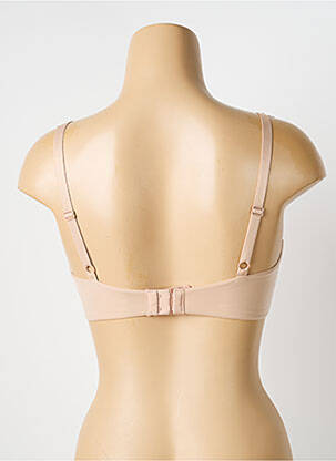 Soutien-gorge effet matière satinée haut soutien-gorge moulé beige TRIUMPH femme