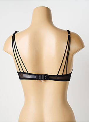 Soutien-gorge effet matière satinée haut soutien-gorge emboitant noir MARIE JO femme