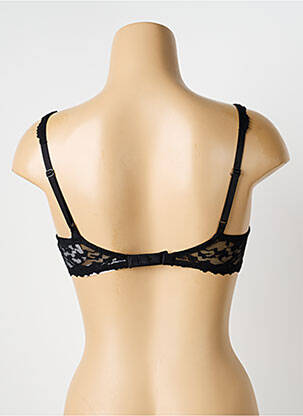 Soutien-gorge effet matière satinée haut soutien-gorge moulé noir MARIE JO femme