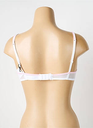 Soutien-gorge effet matière satinée haut soutien-gorge balconnet blanc MARIE JO femme
