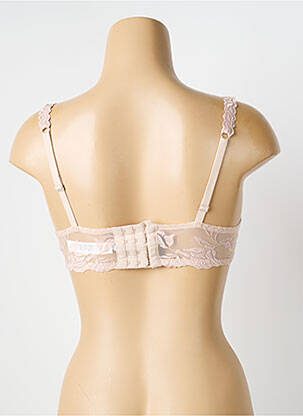 Soutien-gorge effet matière satinée haut soutien-gorge avec mousse de rembourrage amovible rose AUBADE femme