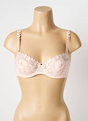 Soutien-gorge effet matière satinée haut soutien-gorge emboitant rose MARIE JO femme