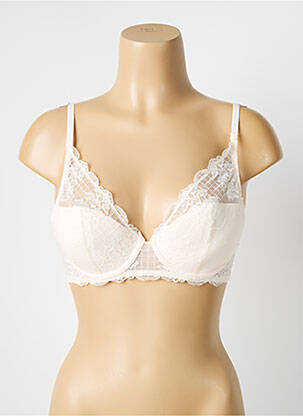 Soutien-gorge effet matière satinée haut soutien-gorge avec mousse de rembourrage amovible rose MARIE JO femme