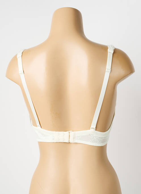 Soutien-gorge effet matière satinée haut soutien-gorge emboitant beige AUBADE femme