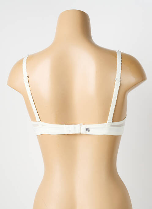 Soutien-gorge effet matière satinée haut soutien-gorge moulé beige SIMONE PERELE femme
