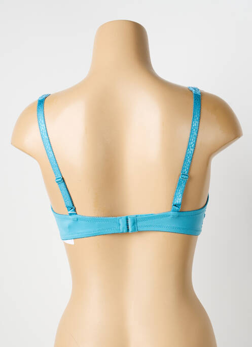 Soutien-gorge effet matière satinée haut soutien-gorge moulé bleu TRIUMPH femme