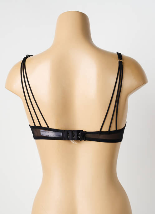 Soutien-gorge effet matière satinée haut soutien-gorge emboitant noir MARIE JO femme