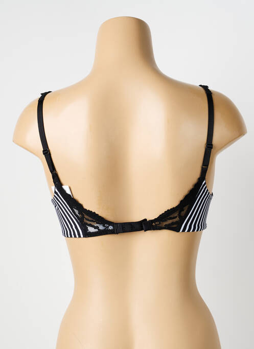Soutien-gorge effet matière satinée haut soutien-gorge moulé noir MARIE JO femme
