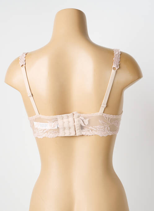 Soutien-gorge effet matière satinée haut soutien-gorge avec mousse de rembourrage amovible rose AUBADE femme