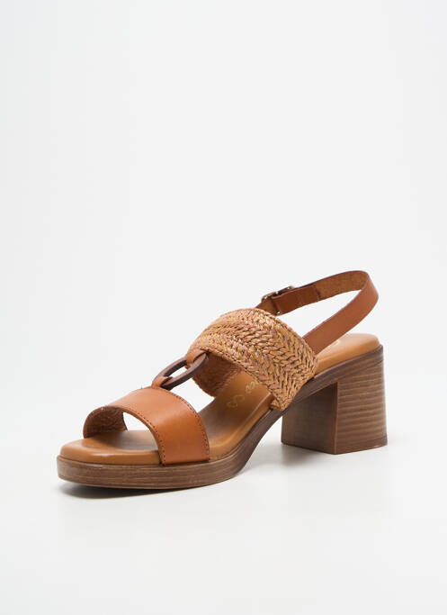 Sandales/Nu pieds marron CARLA TORTOSA femme