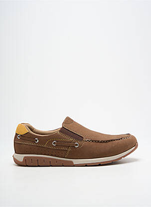 Slip ons fermeture elastique bout rond marron ALTEX homme