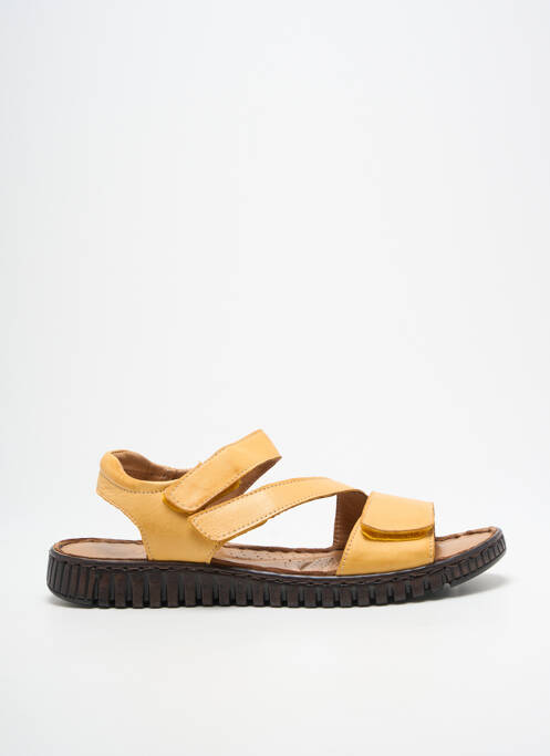 Sandales/Nu pieds jaune ALTEX femme