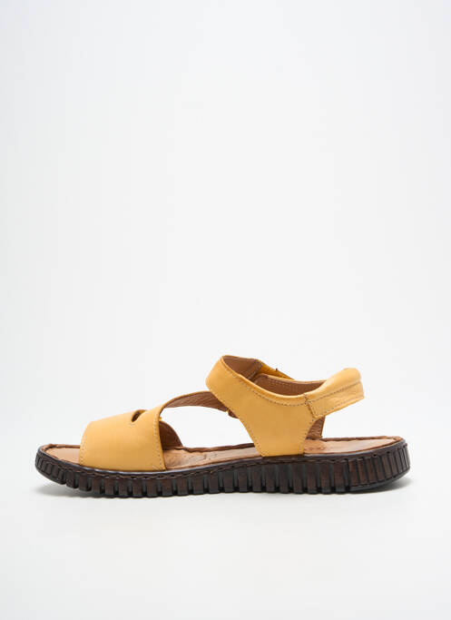 Sandales/Nu pieds jaune ALTEX femme