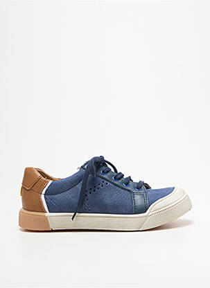 Baskets bout rond bout rond bleu BOPY garçon