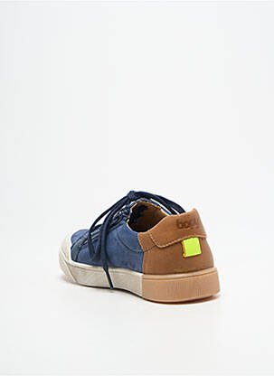 Baskets bout rond bout rond bleu BOPY garçon