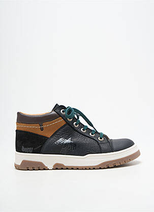 Baskets bout rond bout rond noir BOPY garçon