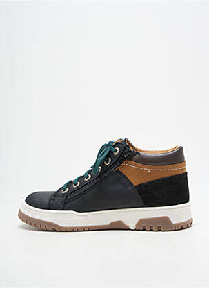Baskets bout rond bout rond noir BOPY garçon