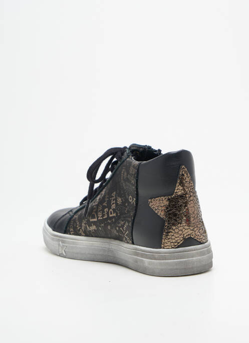 Baskets noir BOPY fille