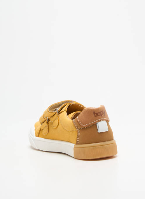 Baskets jaune BOPY garçon
