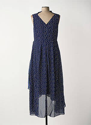 Robe longue sans manche sans manche bleu SHEEGO femme