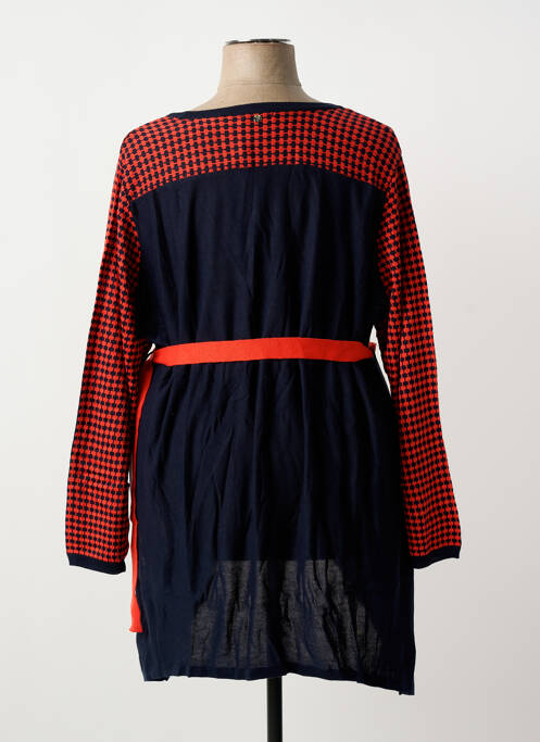 Gilet manches longues bleu SHEEGO femme