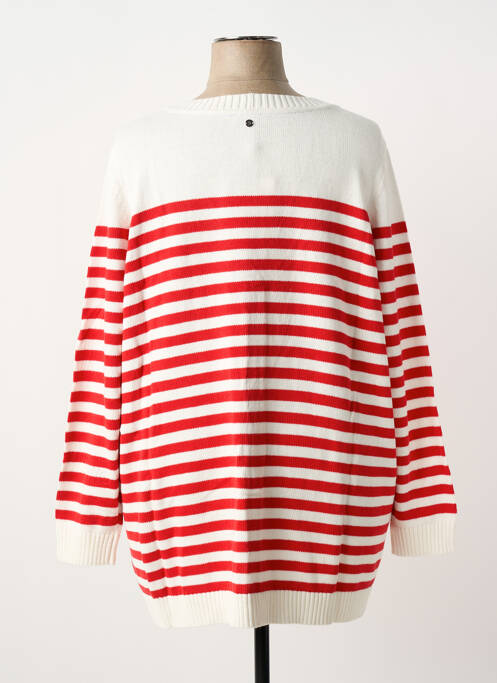 Gilet manches longues rouge SHEEGO femme