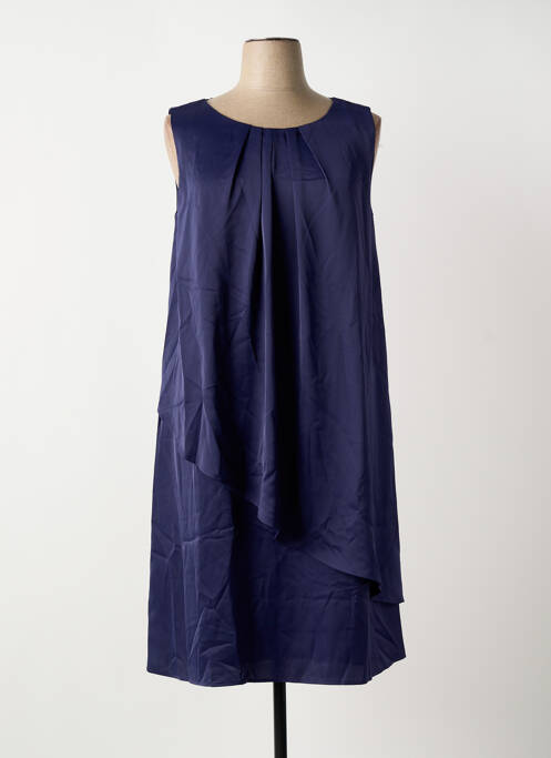 Robe mi-longue bleu SHEEGO femme