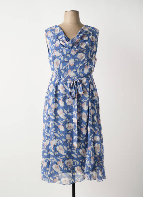 Robe mi-longue bleu SHEEGO femme