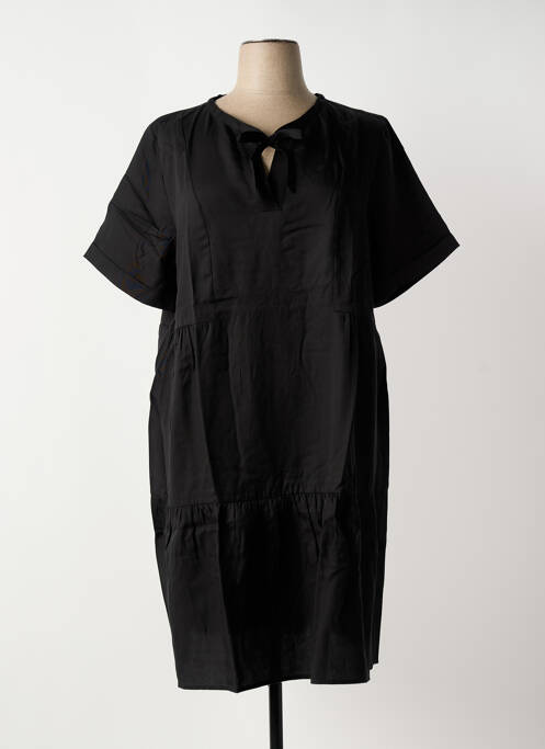 Robe mi-longue noir TRIANGLE femme