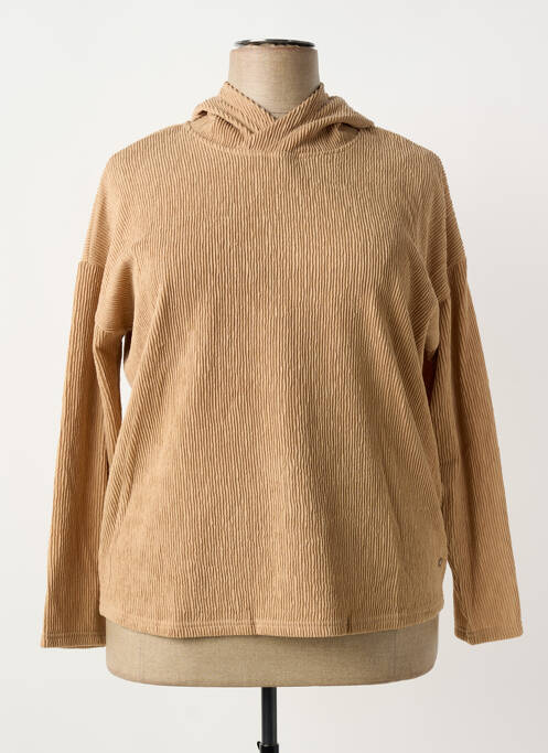 Sweat-shirt à capuche marron SHEEGO femme