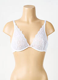 Soutien-gorge légère et transparente haut soutien-gorge emboitant blanc PASSIONATA femme