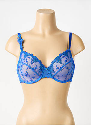 Soutien-gorge bretelle multi position haut soutien-gorge emboitant bleu PASSIONATA femme
