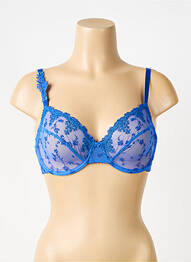 Soutien-gorge bretelle multi position haut soutien-gorge emboitant bleu PASSIONATA femme