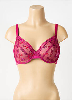 Soutien-gorge légère et transparente haut soutien-gorge emboitant rose PASSIONATA femme