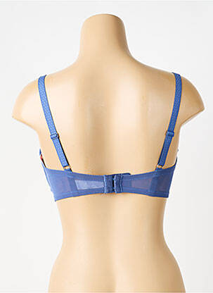 Soutien-gorge effet matière satinée haut soutien-gorge emboitant bleu PASSIONATA femme