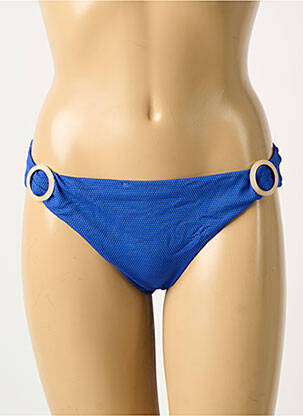Bas de maillot de bain stretch culotte bleu AUBADE femme