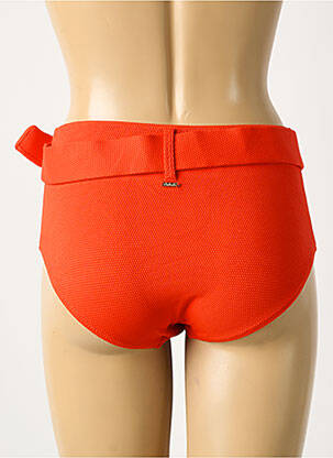 Bas de maillot de bain stretch culotte orange AUBADE femme